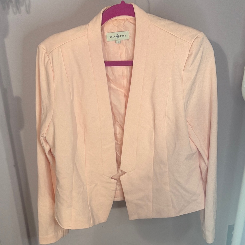 Women's Soft Pink Blazer